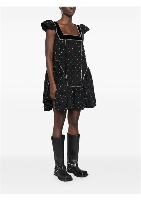 Black Jessie mini dress CHOPOVA LOWENA - women CHOPOVA LOWENA | 1282BLKMLT